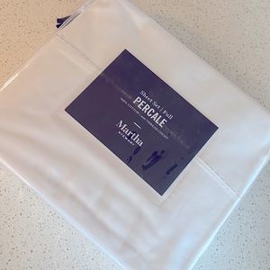 Full Size Martha Stewart Percale 100% Cotton Sheets